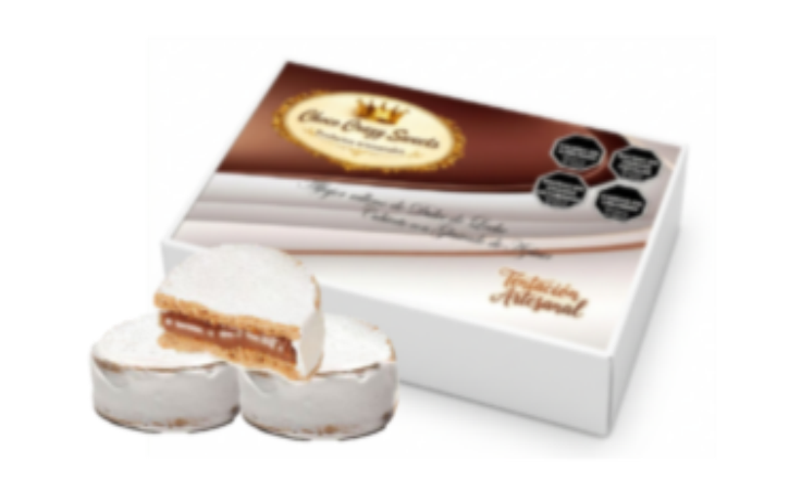 Caja x 6 Alfajores merengue azucarado