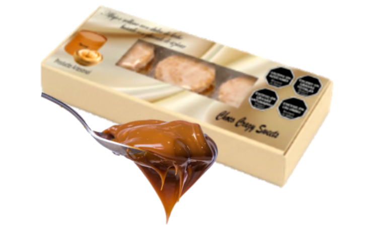 Caja  Alfajor tipo Cordobés x 3 u.