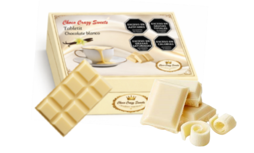 Caja x 18 Tabletitas de chocolate blanco