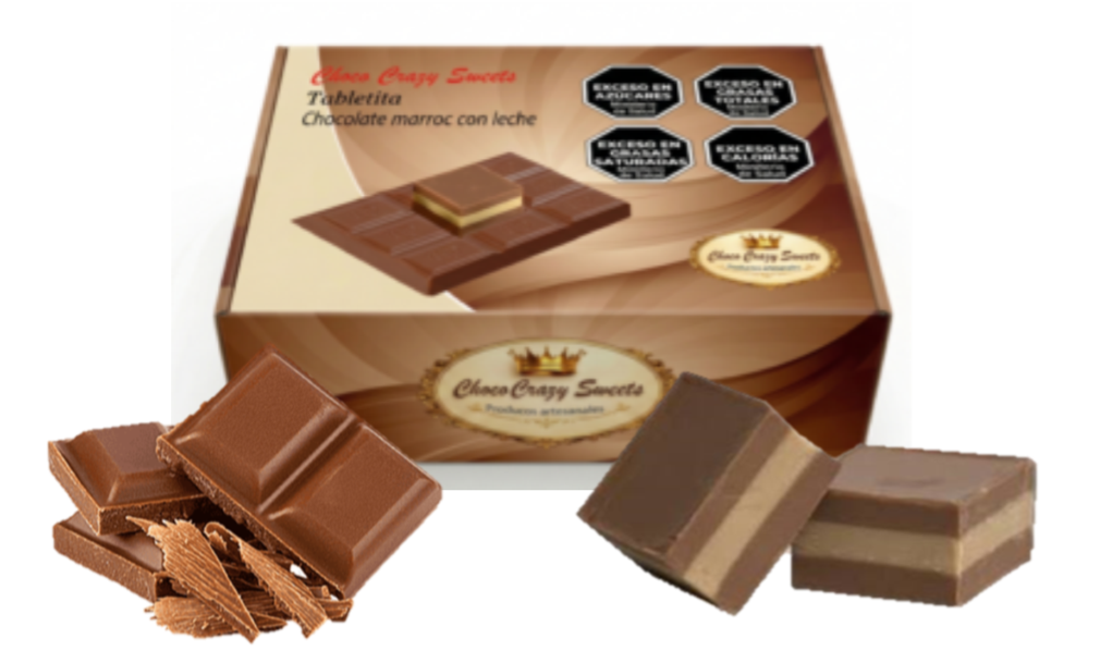 Caja x 18 Tabletitas de chocolate marroc