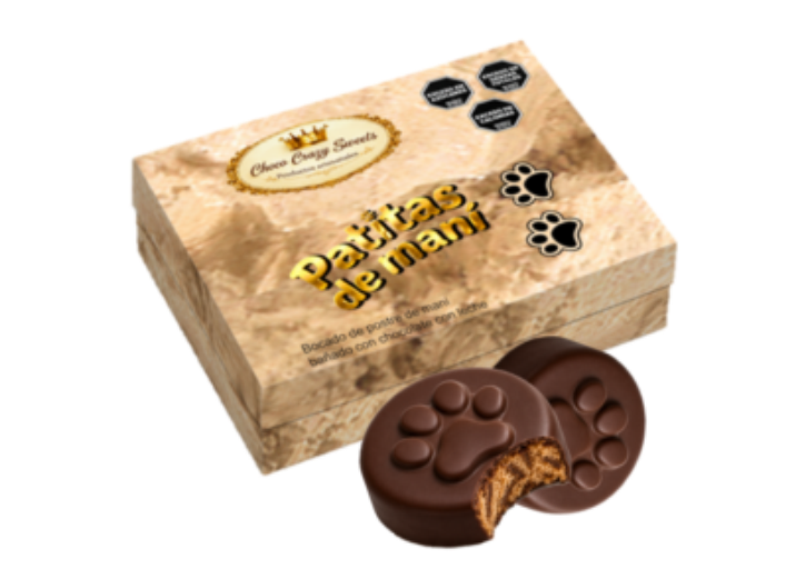Caja  x 12 u - Bombón relleno con Postre de maní