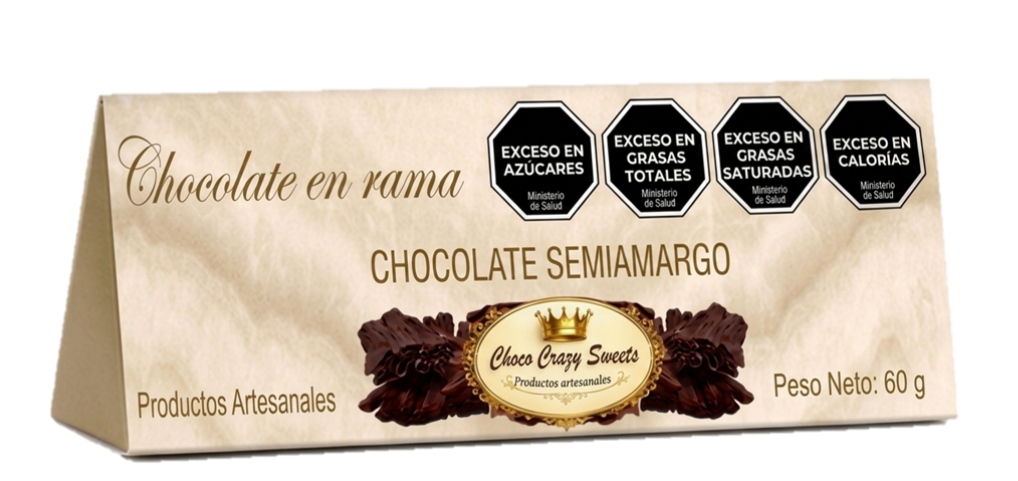 Chocolate semiamargo en rama
