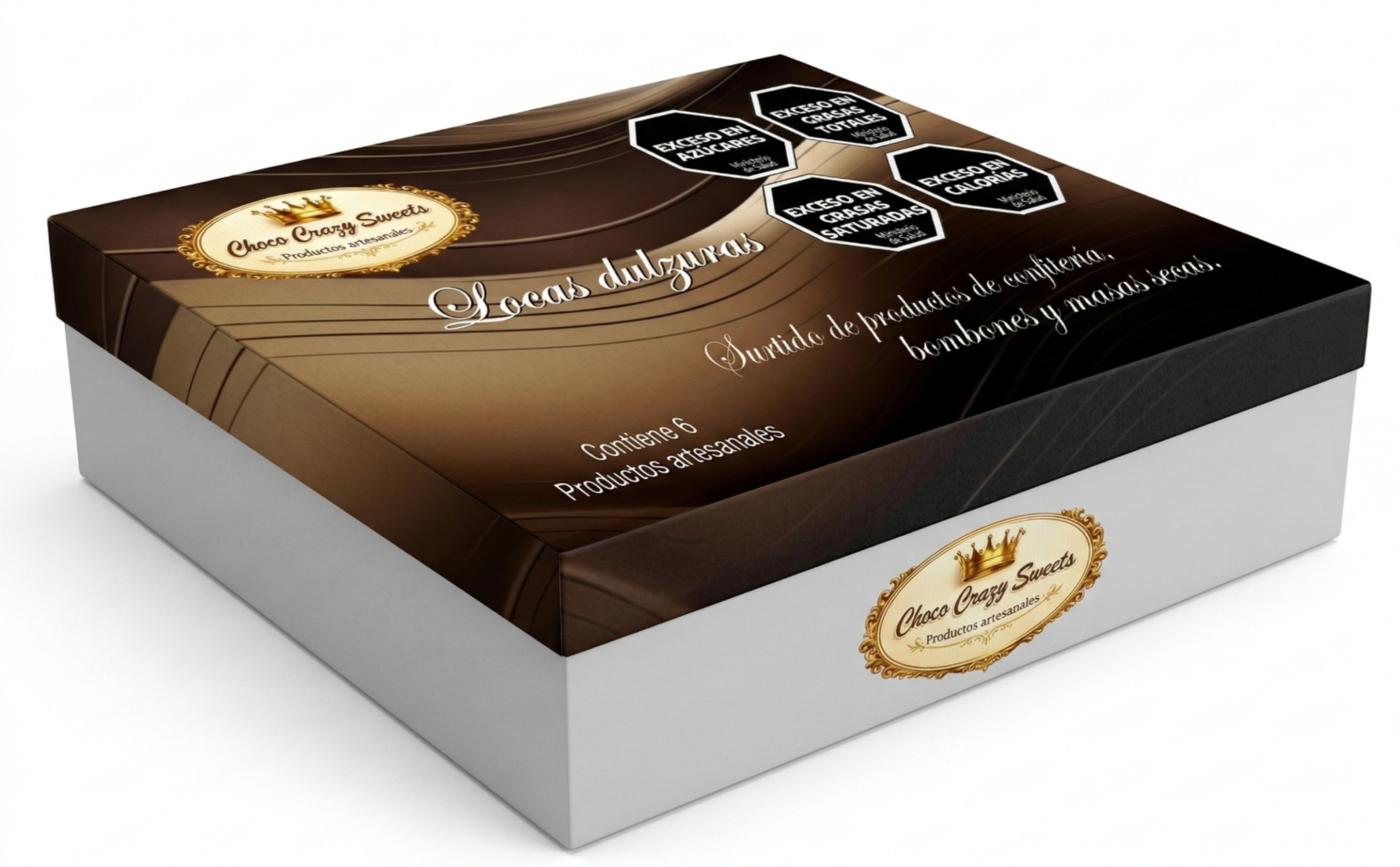 Locas dulzuras: variedad de productos Choco Crazy Sweets